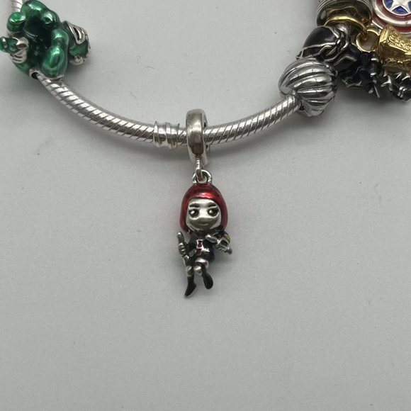 Pandora Marvel Heroes Rally Bracelet And Multiple Pendant - Picture 7 of 14